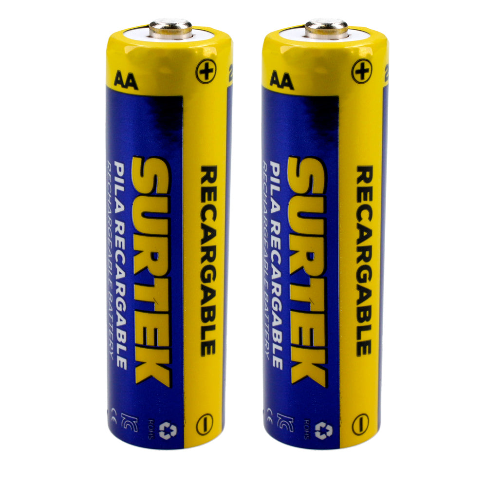 Surtek - Pila recarg Surtek AA  2pz