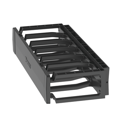 PANDUIT - Organizador de Cables Horizontal PatchRunner™, Sencillo (Solo Frontal), Para Rack de 19in, 2UR