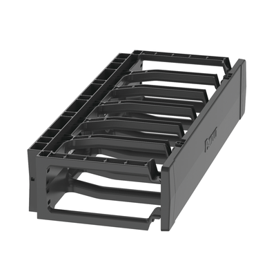 PANDUIT - Organizador de Cables Horizontal PatchRunner™, Sencillo (Solo Frontal), Para Rack de 19in, 2UR