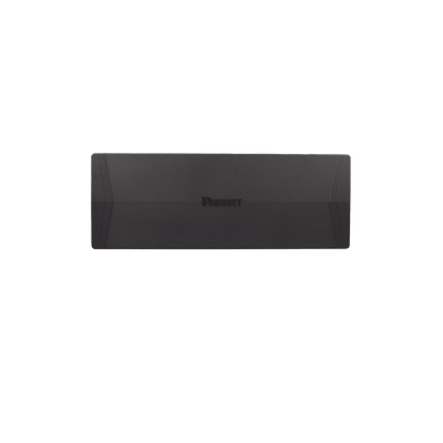 PANDUIT - Organizador de Cables Horizontal PatchRunner™, Sencillo (Solo Frontal), Para Rack de 19in, 4UR