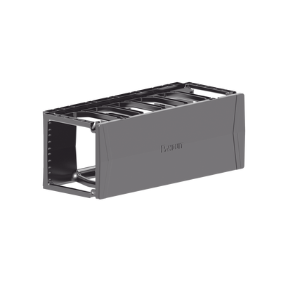 PANDUIT - Organizador de Cables Horizontal PatchRunner™, Sencillo (Solo Frontal), Para Rack de 19in, 4UR