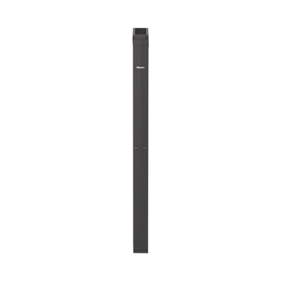 PANDUIT - Organizador Vertical PatchRunner™, Doble (Frontal y Posterior), Para Rack Abierto de 45 Unidades, 6in de Ancho, Color Negro