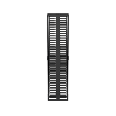 PANDUIT - Organizador Vertical PatchRunner™, Doble (Frontal y Posterior), Para Rack Abierto de 45 Unidades, 10in de Ancho, Color Negro