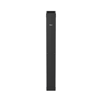 PANDUIT - Organizador Vertical PatchRunner™, Doble (Frontal y Posterior), Para Rack Abierto de 45 Unidades, 10in de Ancho, Color Negro