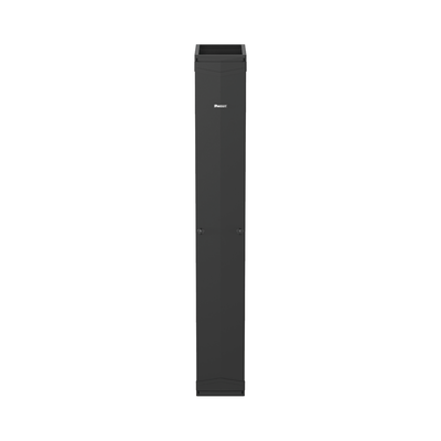 PANDUIT - Organizador Vertical PatchRunner™, Doble (Frontal y Posterior), Para Rack Abierto de 45 Unidades, 12in de Ancho, Color Negro