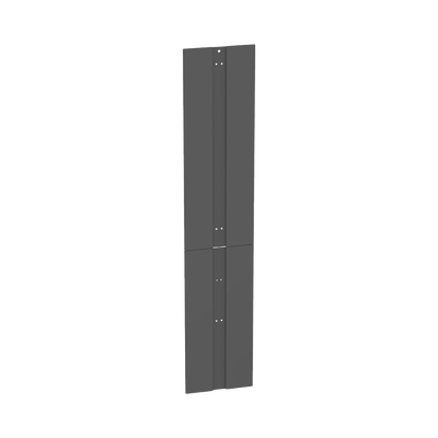 PANDUIT - Tapa Final de Fila, Para Organizador Vertical PR2V PatchRunner™ 2, de 45 UR, Color Negro