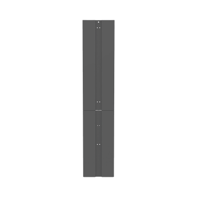 PANDUIT - Tapa Final de Fila, Para Organizador Vertical PR2V PatchRunner™ 2, de 45 UR, Color Negro