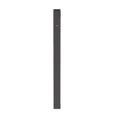 PANDUIT - Organizador Vertical PatchRunner™, Sencillo (Solo Frontal), Para Rack Abierto de 45 Unidades, 6 in de Ancho, Color Negro