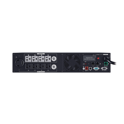 CYBERPOWER - UPS de 3000 VA/3000 W, Topología Línea Interactiva, Entrada 120 Vca NEMA L5-30P, Onda Senoidal Pura, Torre o Rack 2 UR, Con 8 Tomas NEMA 5-20R y 1 NEMA L5-30R