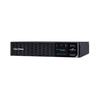 CYBERPOWER - UPS de 3000 VA/3000 W, Topología Línea Interactiva, Entrada 120 Vca NEMA L5-30P, Onda Senoidal Pura, Torre o Rack 2 UR, Con 8 Tomas NEMA 5-20R y 1 NEMA L5-30R