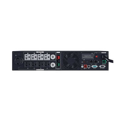 CYBERPOWER - UPS de 3000 VA/3000 W, Topología Línea Interactiva, Entrada 120 Vca NEMA L5-30P, Onda Senoidal Pura, Torre o Rack de 2 UR, Con 8 Tomas 5-20R y 1 L5-30R