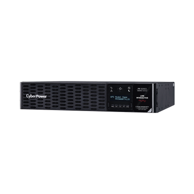 CYBERPOWER - UPS de 3000 VA/3000 W, Topología Línea Interactiva, Entrada 120 Vca NEMA L5-30P, Onda Senoidal Pura, Torre o Rack de 2 UR, Con 8 Tomas 5-20R y 1 L5-30R
