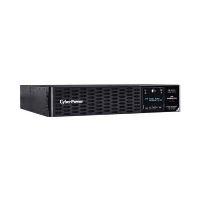CYBERPOWER - UPS de 3000 VA/3000 W, Topología Línea Interactiva, Entrada 120 Vca NEMA L5-30P, Onda Senoidal Pura, Torre o Rack de 2 UR, Con 8 Tomas 5-20R y 1 L5-30R