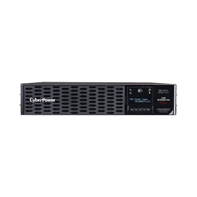 CYBERPOWER - UPS de 3000 VA/3000 W, Topología Línea Interactiva, Entrada 120 Vca NEMA L5-30P, Onda Senoidal Pura, Torre o Rack de 2 UR, Con 8 Tomas 5-20R y 1 L5-30R