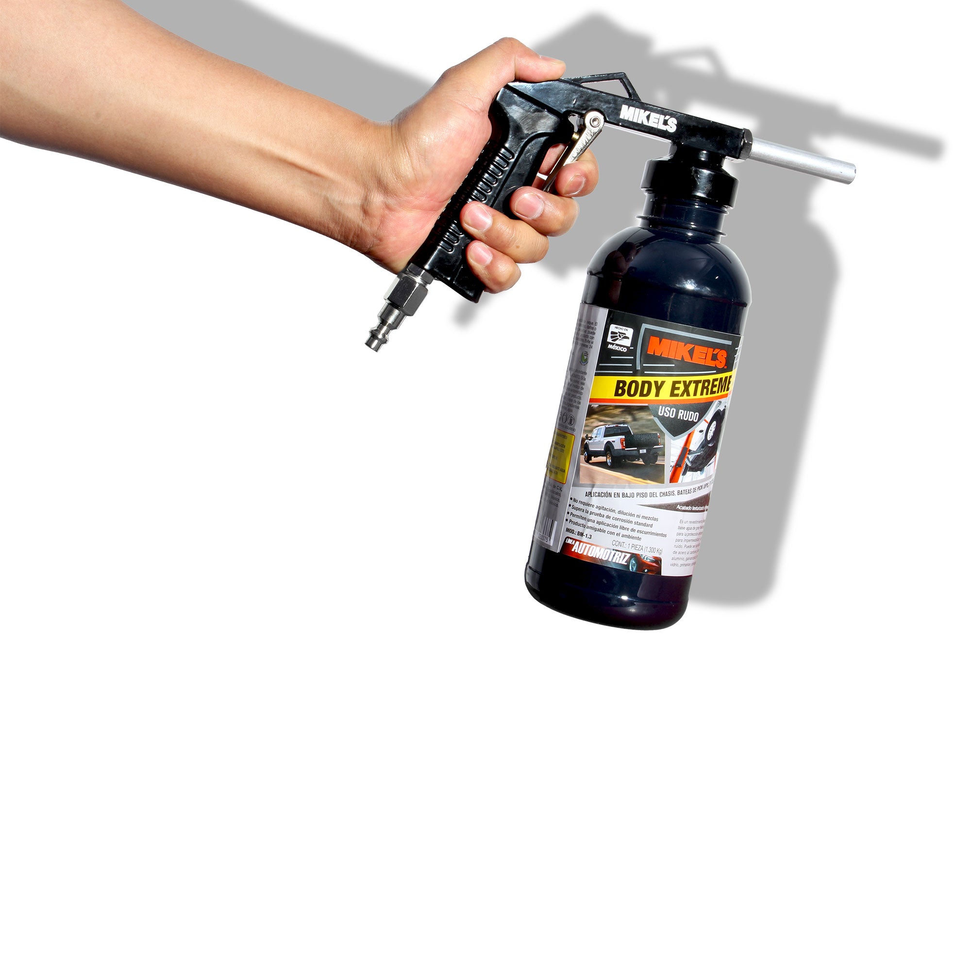 Pistola para recubrimiento