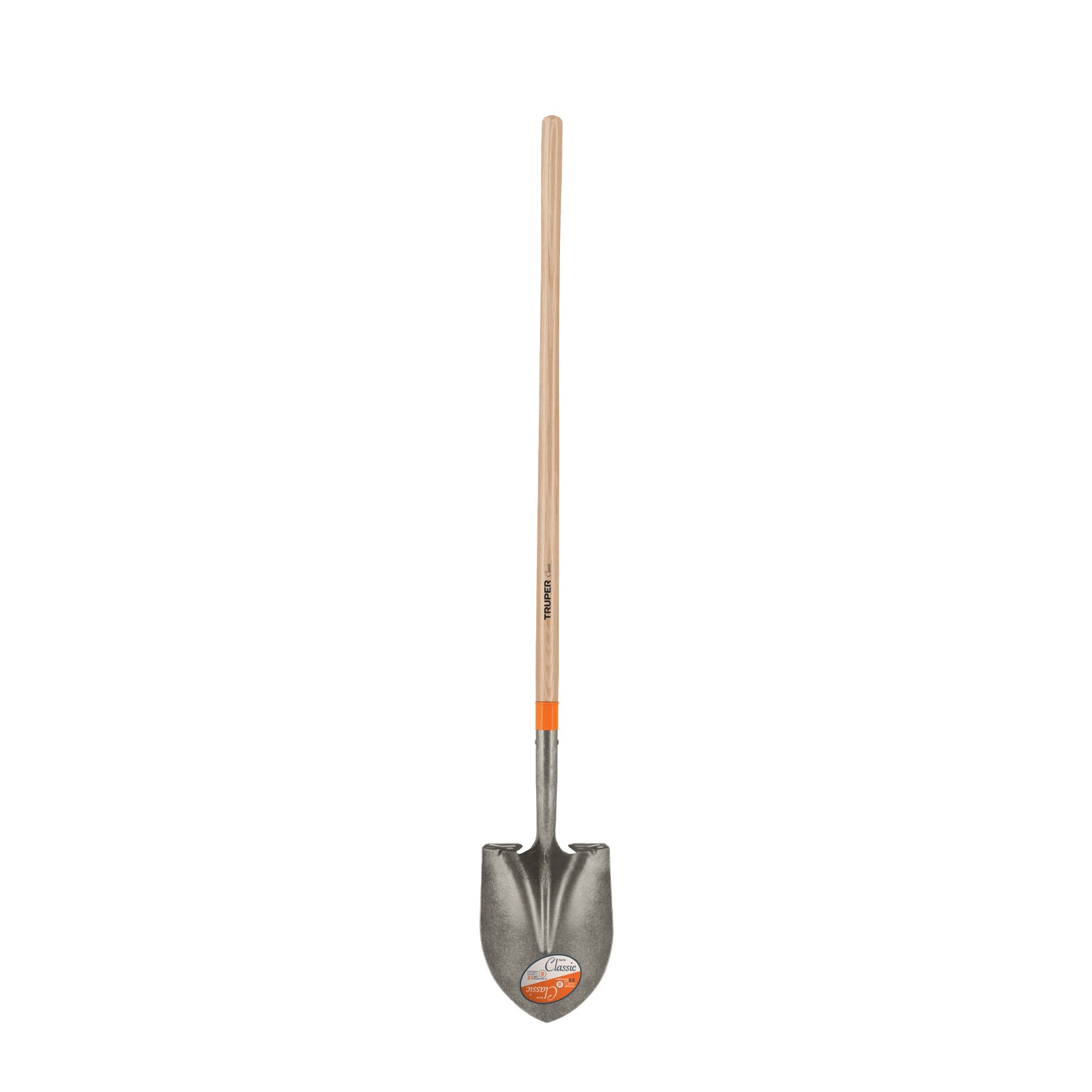 Pala redonda Classic, mango largo 48', Truper
