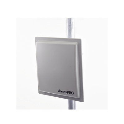 ACCESSPRO - Lector RFID de Largo Alcance para Control de Acceso Vehicular / Distancia Regulable 3 - 12 m Lineales de Cobertura / UHF 902-928MHz