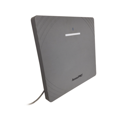 ACCESSPRO - (Nueva Generación) Lector RFID UHF + BLUETOOTH / LARGO ALCANCE 12 METROS /  CLIMAS EXTREMOS / Programación desde Android/iOS / Wiegand