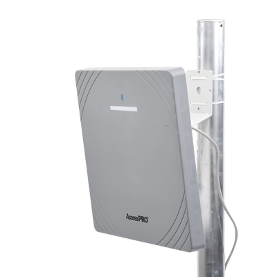 ACCESSPRO - (Nueva Generación) Lector RFID UHF + BLUETOOTH / LARGO ALCANCE 12 METROS /  CLIMAS EXTREMOS / Programación desde Android/iOS / Wiegand