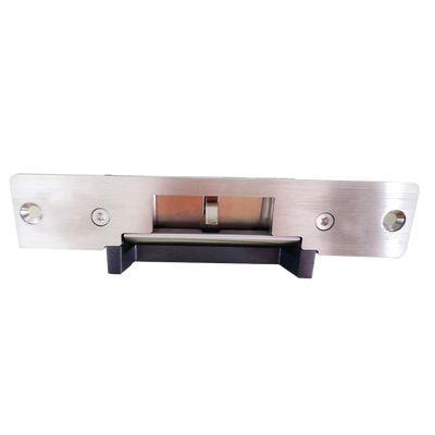 ACCESSPRO - Contrachapa Eléctrica /Abierta o Cerrada en Caso de Falla (seleccionable)/ Sensor de Estado de Puerta / Uso en Interior