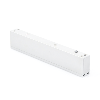 ACCESSPRO - Chapa magnética de 600 lbs con sensor de bloqueo de placa y LED
