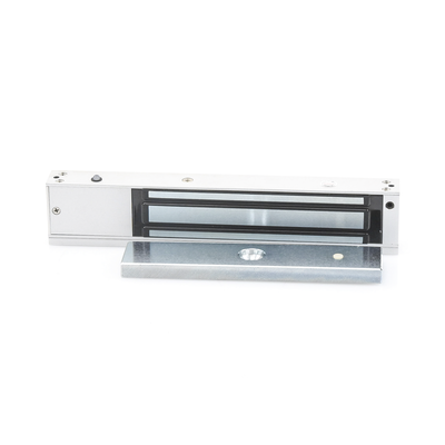 ACCESSPRO - Chapa magnética de 600 lbs con sensor de bloqueo de placa y LED