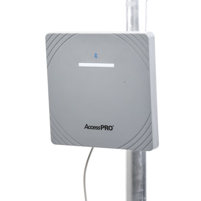 ACCESSPRO - (Nueva Generación) Lector RFID UHF  + BLUETOOTH / LARGO ALCANCE 6 METROS / CLIMAS EXTREMOS / Programación desde Android/iOS / Wiegand