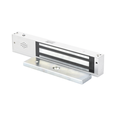 ACCESSPRO - Chapa Magnetica de 800lbs, Con BUZZER, Incluye Temporizador, LED, Sensor de Estado
