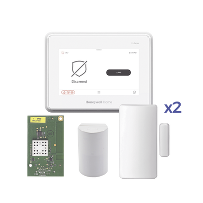 HONEYWELL HOME RESIDEO - Sistema de Alarma con Pantalla Touch de 7" Compatible con sensores Inalambricos DSC, Bosh, 2GIG,ITI y Serie 5800 agregando el modulo PROTAKEOVER