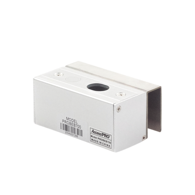ACCESSPRO - Contrachapa para puerta de vidrio utilizada con cerraduras de perno PROEB700A y PROEB700C