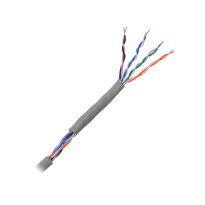 LINKEDPRO BY EPCOM - Cable Cat5e de Alto Rendimiento, con Certificaciones ETL, UL, Color Gris, de 100 Metros (328 Pies) para Aplicaciones en CCTV, Redes de Datos. Uso Interior.
