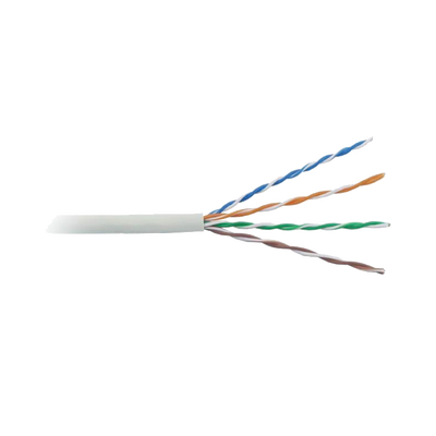 LINKEDPRO BY EPCOM - Bobina de Cable de 305 Metros (1000 Pies), Cat5e, Alto Rendimiento, Color Blanco, UL, para Aplicaciones en Video Vigilancia, Redes de Datos. Uso en Interior