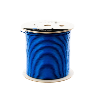 LINKEDPRO BY EPCOM - Bobina de Cable U/UTP Cat6A de 305 Metros (1000 Pies), Color Azul, CM, Soporta 10G-BaseT para Transmisión de Frecuencias de Hasta 500MHz, UL