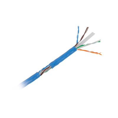 LINKEDPRO BY EPCOM - Bobina de Cable U/UTP Cat6A de 305 Metros (1000 Pies), Color Azul, CM, Soporta 10G-BaseT para Transmisión de Frecuencias de Hasta 500MHz, UL