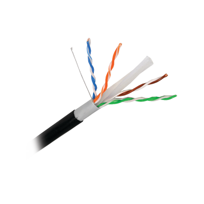 LINKEDPRO BY EPCOM - Cable Cat6+ Calibre 23, UTP, Intemperie con Gel Doble Chaqueta, ETL, UL, Color Negro de 305 Metros (1000 Pies), para Climas Extremos
