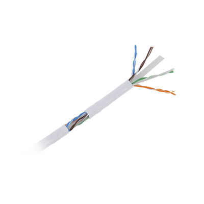 LINKEDPRO BY EPCOM - Bobina de Cable UTP de 305 Metros (1000 Pies) Cat6 Aleación de Cobre y Aluminio (CCA), Color Blanco, Uso Exclusivo Interior