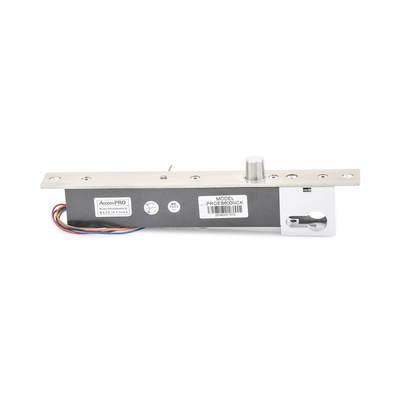 ACCESSPRO - Cerradura Eléctrica de Perno con apertura  manual en Caso de Emergencia