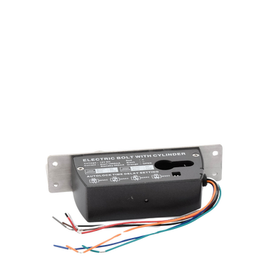 ACCESSPRO - Cerradura de Perno 2000 kg de sujeción/ Cerrada en caso de falla (Fail Safe)/ Con temporizador y Sensor de puerta