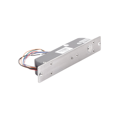 ACCESSPRO - Cerradura de Perno 2000 kg de sujeción/ Abierta en caso de falla (Fail Safe)/ Con temporizador y Sensor de puerta