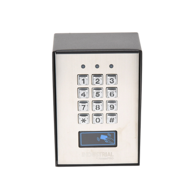 EPCOM - Teclado Exterior/Interior Antivandálico, 3 Relevadores, Salida Wiegand, 1200 Usuarios, Lector de Proximidad