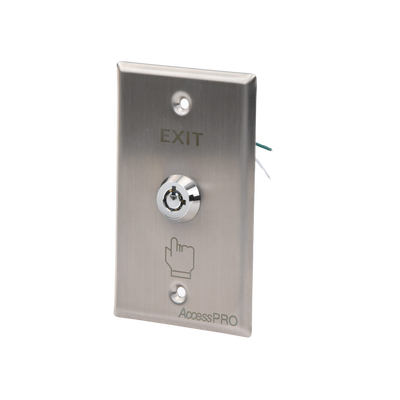 ACCESSPRO - Switch con Llave con Contacto / Relevador con salida NC y NO