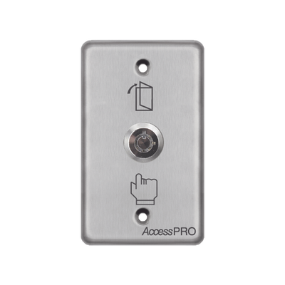 ACCESSPRO - Switch con Llave con Contacto / Relevador con salida NC y NO