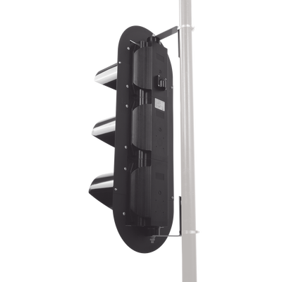 ACCESSPRO - Semáforo / Señalización Rojo, Verde y Amarillo / Diametro 200mm / LED / 110vca.