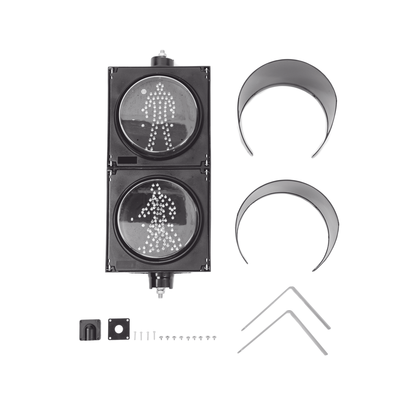 ACCESSPRO - Semáforo Peatonal / Con Movimiento / Diámetro 20 Cm.