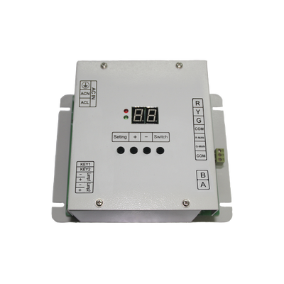 ACCESSPRO - Controlador D / Tráfico P / Cruce Peatonal / 5 Salidas / Con Gabinete.