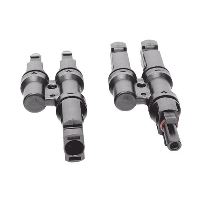EPCOM POWERLINE - Conector MC-4 Doble para Módulos Fotovoltaicos
