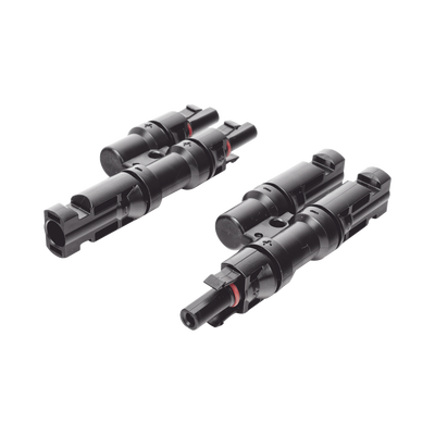 EPCOM POWERLINE - Conector MC-4 Doble para Módulos Fotovoltaicos