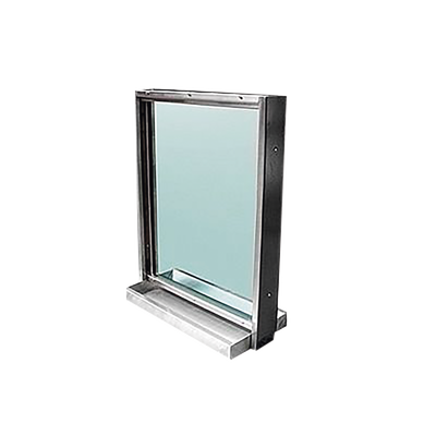 ACCESSPRO - Ventana Blindada  Nivel IV / Con Charola Pasa-Documentos / 45mm / 80cm x 60cm.