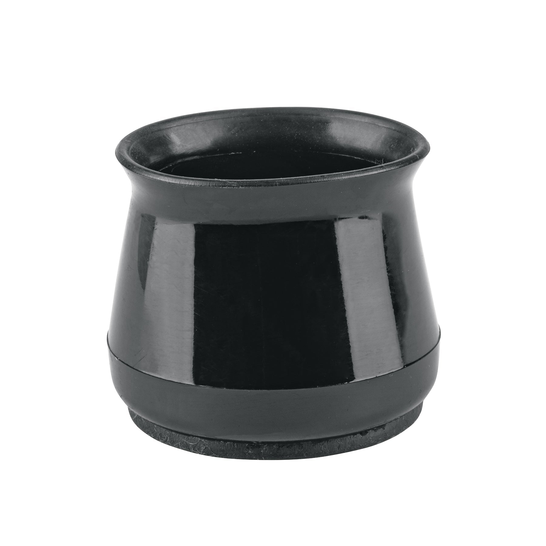 Caja con 24 protectores para patas de silla, negro
