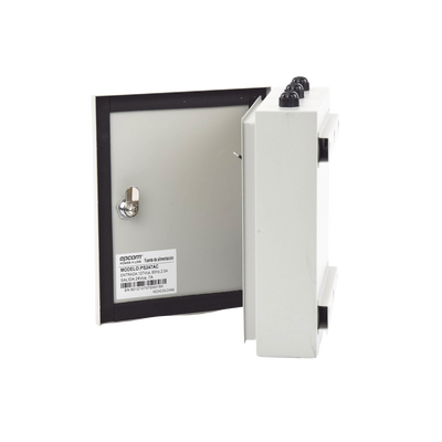 EPCOM POWERLINE - Fuente de Poder Profesional para Domos PTZ de 24 Vca@ 7A / Exterior / Voltaje de Entrada de 127 Vca.